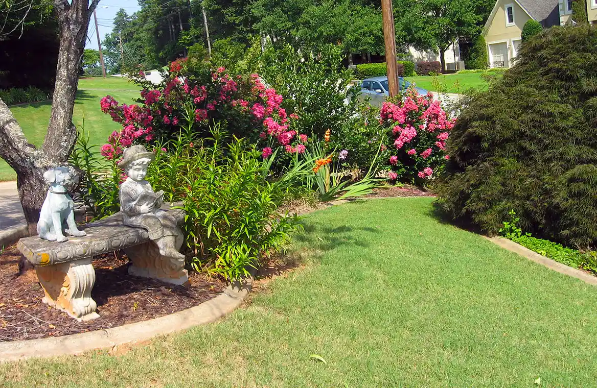 Lawn and garden bed maintenance